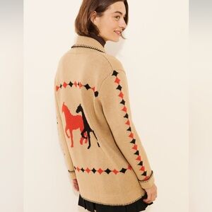 Callahan Misty Horse Cardigan Sweater